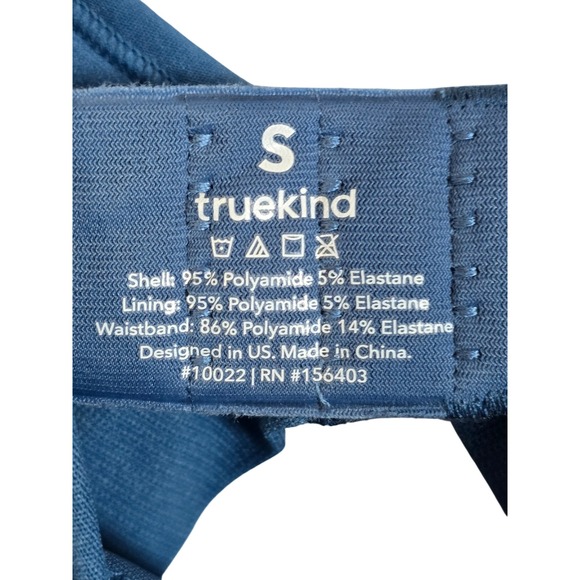 Truekind Daily Comfort Wirefree Shaper Bra Blue Small 10022 New - Picture 2 of 6